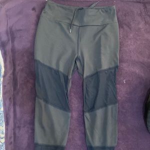 Maniere De Voir mesh paneled leggings size M